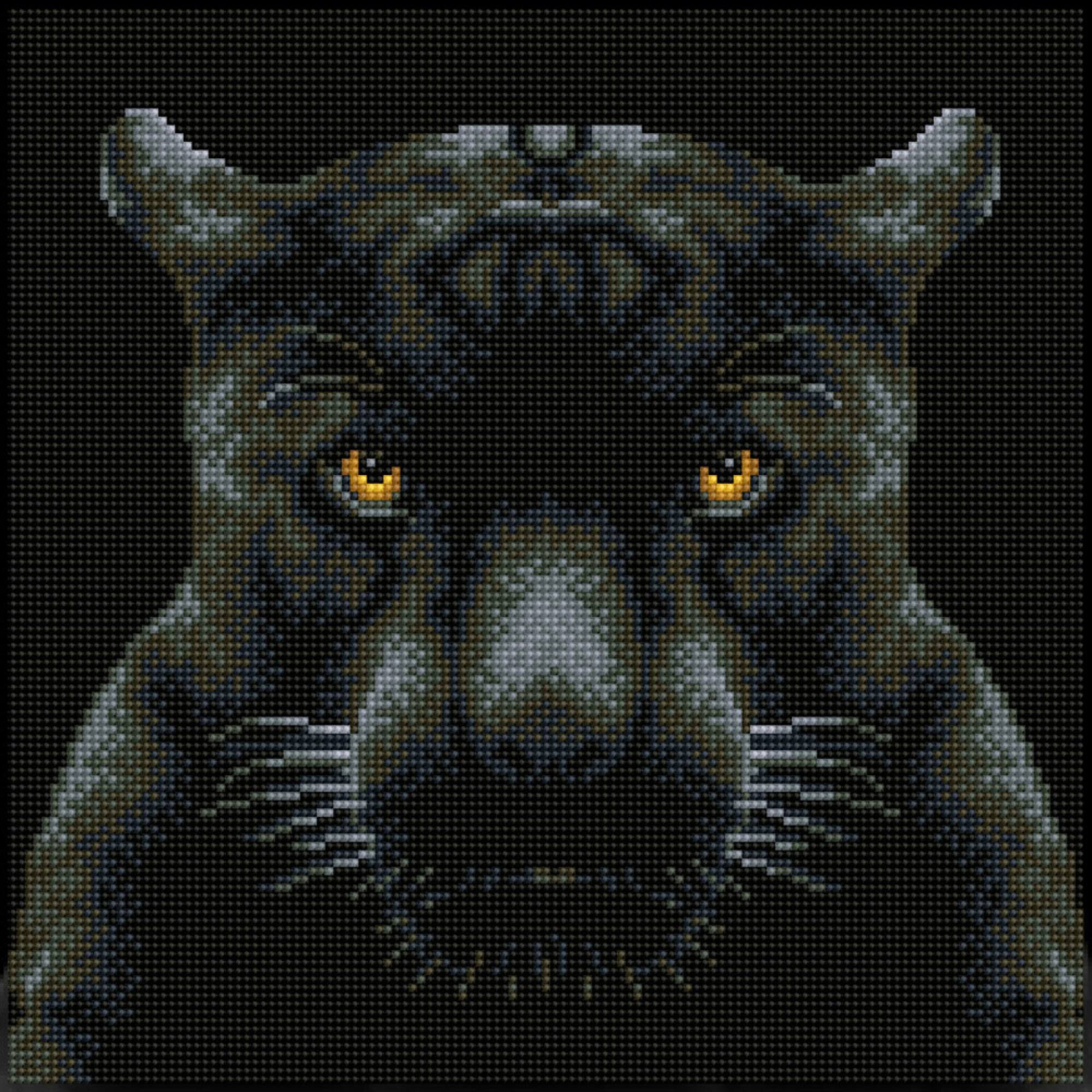 Diamond Dotz® Intermediate if Looks Could Kill Diamond Painting Kit